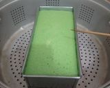Foto langkah ke 7 dari resep Bolu Kukus Pandan Ketan Hitam.