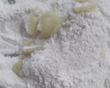 A picture of step 2 of Samosay ki dough.