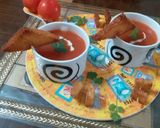 A picture of step 4 of Roasted Tomato Ginger Soup.