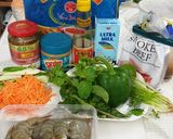Foto langkah ke 1 dari resep GOI CUON_ Lumpia dingin Vietnam🥗🦐.