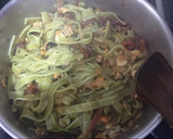 Foto del paso 12 de la receta: Cintas de pasta vegetales con mejillones y tomates secos