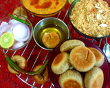 दाल बाटी चूरमा(dal baati churma recipe in hindi) रेसिपी चरण 8 फोटो