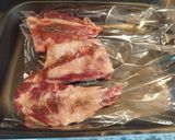 Foto del paso 11 de la receta Churrasco o costillar de cerdo con patatas al ajo y orégano al horno o en Airfryer