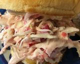 A picture of step 3 of Leftover Turkey Slider with Cranberry Coleslaw.