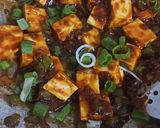 A picture of step 4 of Paneer Schezwan Dry Quick and Temting Chinese Starter.