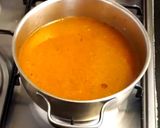 A picture of step 6 of Red Lentil Soup.