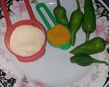 A picture of step 1 of Curry khowsa.