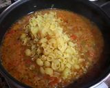 Foto del paso 16 de la receta Copos de pastas con melva canutera cocida y parmesano