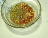 A picture of step 1 of Mexican Salad.