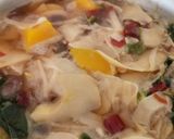 Gambar langkah 5 resipi Masak Rebus Rebung, Labu Kuning & Pucuk Bebuas.