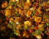 A picture of step 16 of Kolhapuri Mixed Veg Curry.