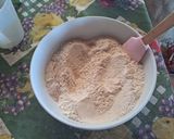 Foto del paso 1 de la receta: Bollitos semi integral con puré de boniato y perejil veganos 🍠🥖