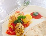 A picture of step 6 of Pan steam chicken with masalay dar sabzi.