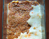 Foto del paso 5 de la receta: Trinxat con boloñesa y bechamel gratinado