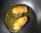 A picture of step 2 of Rui Macher Shukto.