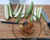 Grillezett cukkini cheddar - ral🥒🧀 recept fázis 1 fotója