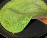 Spenótos tortilla 🌮 recept fázis 2 fotója