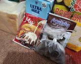 Foto langkah ke 1 dari resep Puding Coklat Roti Tawar.