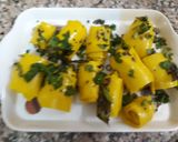 ખાંડવી(khandvi recipe in gujarati) રેસીપી સ્ટેપ4ફોટો