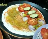 A picture of step 4 of Dosa Sandwich which is Simple and Tasty.