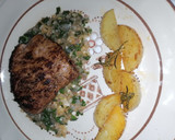Foto del paso 6 de la receta: Filete al perejil con papas rústicas