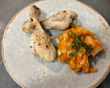 Foto del paso 8 de la receta: Pollo con calabaza al horno