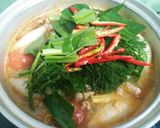 รูปขั้นตอนการทำที่ 4 ของ น้ำยาป่าขนมจีน ตีนไก่+ลูกชิ้นปลา