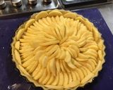 Une image de l'étape 7 de Tarte aux pommes, noix de coco et pamplemousse.