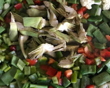 Foto del paso 6 de la receta: Paella vegetariana de celebración 🥂