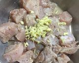 A picture of step 3 of Chilli Chicken (dry).