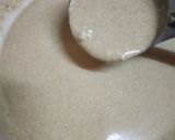 A picture of step 2 of Sattu flour Malpua.