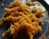 A picture of step 1 of Apple Halwa.