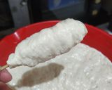 Foto langkah ke 4 dari resep Mozzarella corndog.