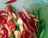Foto langkah ke 1 dari resep Tumis Cumi asin pete.
