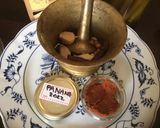 A picture of step 1 of California Farm Fresh Panang Curry Paste and Sauce.