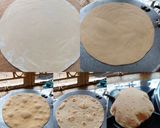 A picture of step 2 of Fulka Roti.