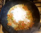 Foto del paso 5 de la receta: Mariscos con leche de coco y arroz verde. #caminodesabores
