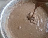 A picture of step 3 of Heart Chocolate Pancake With Chocolate Sauce.