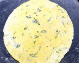 A picture of step 4 of Methi thepla.
