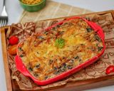 Foto langkah ke 6 dari resep Baked Macaroni Marinara Sauce & Bechamel - Saus Tomat.