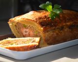 Une image de l'étape 4 de Pâté de canard en croûte avec un cœur de foie gras.