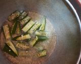 A picture of step 1 of Vegitable tadka khichdi.
