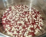 A picture of step 1 of Red Bean and Job’s Tears Sweet Soup.