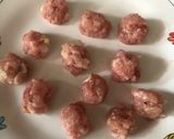 Hình bước làm 1 của món Canh thịt viên (món canh chung cho các loại rau củ)