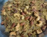 A picture of step 8 of Moong daal Panjeeri.