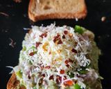 A picture of step 4 of Avocado Paneer Curd Toast Sandwich - Protein Packed - Calcium Rich - Kids Tiffin - Breakfast.