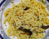 A picture of step 5 of Khandvi Noodles.