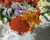 Rajasthani tikkar parantha recipe step 2 photo