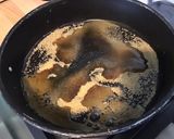 Une image de l'étape 7 de Gâteau caramélisé à l'ananas et jus de pêches.