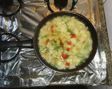 Foto del paso 3 de la receta: Tortilla de patatas con pimientos
